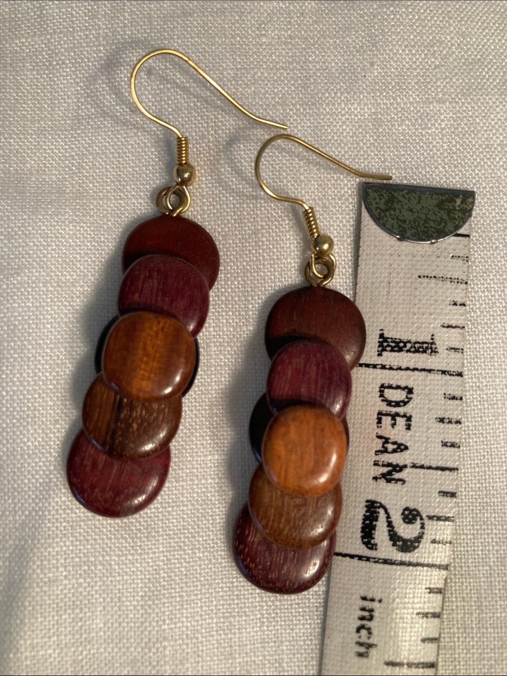 Large bundle of exotic wood earrings and bracelets - Picture 7 of 16